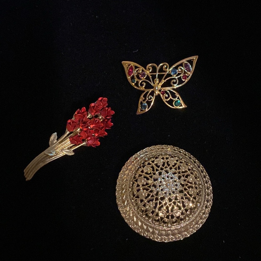Vintage brooches